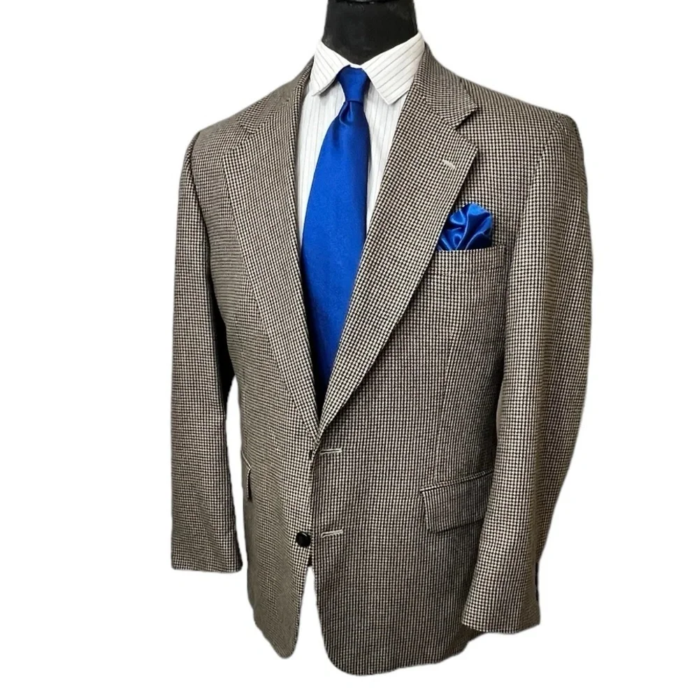 LANA MODA MENS LUXURY BLAZER MADE FROM IMPORTED FABRICS/ A WOOL☑️